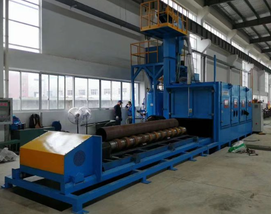 扬州喷砂机在管道除锈中的现场施工应用